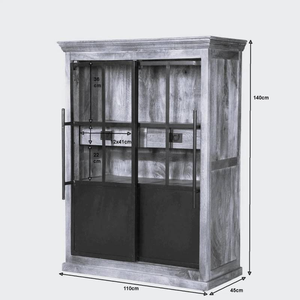 Buffet en bois sculpté à la main de luxe, conçu pour une utilisation dans une salle à manger, alliant style, fonctionnalité et artisanat exceptionnel - Product Image 4