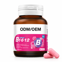 Complément Alimentaire Quotidien Vitamines B Complexes (B1, B6, B12) en Capsules Marque Blanche – Nutrition Vitaminique OEM ODM Vente en Gros Usine