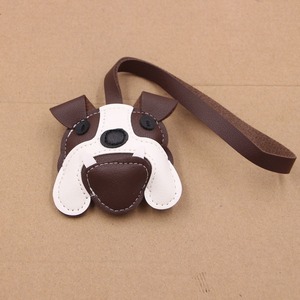 Lindo llavero colgante de piel sintética con diseño de cachorro de dibujos animados, de varias capas, plegable, para mochila - Product Image 4