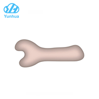 Repose-poignet en gel de silicone souple, design incurvé unique, ergonomique pour le bureau, l'ordinateur portable, les jeux, accessoires informatiques, OEM accepté