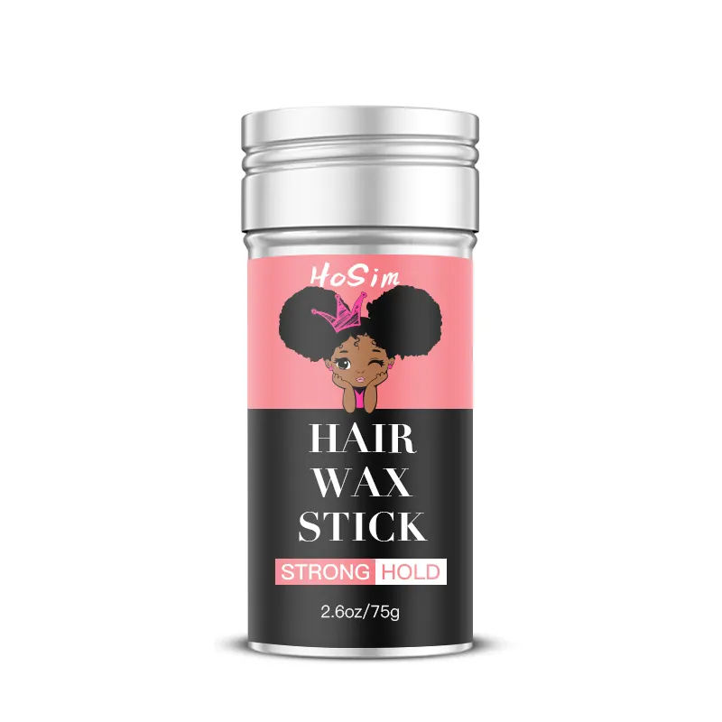 Long Lasting Styling Wax Stick Natural Ingredients Pleasant Scent Soft Hold Texture Private Label Hair Wax Stick