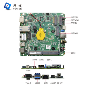 Carte mère industrielle OEM ODM N150 DDR4 16G M.2 LAN HD Mini DP Display Win10 11 Kiosk Nano ITX - Product Image 2