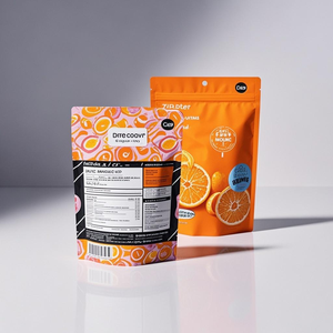 Sacs en mylar personnalisés à l'épreuve des enfants avec emballage de qualité supérieure en PE holographique pour le sucre, les odeurs et l'héliogravure - Product Image 1