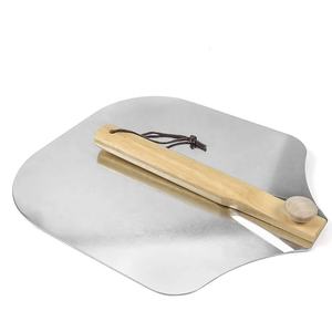 20 años <span class=keywords><strong>de</strong></span> fábrica <span class=keywords><strong>de</strong></span> China, gran oferta, pala <span class=keywords><strong>de</strong></span> paleta para pizza, cáscara <span class=keywords><strong>de</strong></span> pizza <span class=keywords><strong>de</strong></span> aluminio <span class=keywords><strong>de</strong></span> 12 y 14 pulgadas con mango <span class=keywords><strong>de</strong></span> madera - Product Image 3