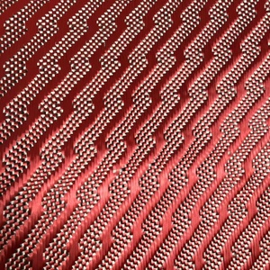 OEM/ODM航空宇宙グレード軽量炭素繊維カーインテリア軽量テクスチャ赤炭素繊維生地 - Product Image 4