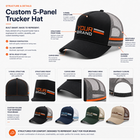 Gorra Trucker de Camuflaje con Parche Bordado Personalizado, Parte Trasera de Malla, Parte Delantera de Espuma, Ajustable, para Caza y Actividades al Aire Libre, para Hombres y Mujeres