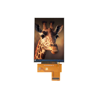 Merekomendasikan Antarmuka RGB 3.5 inci 320x480 TFT LCD 800cd/m2 Driver IC ST7796S modul untuk tampilan interaktif