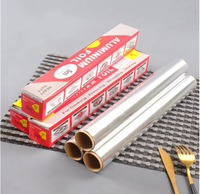 Rouleaux de papier aluminium 25 pieds carrés pour cuisine domestique, feuille d'aluminium argentée pour emballage alimentaire Yysmallcap