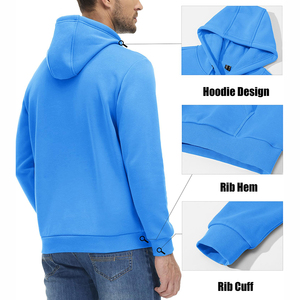 Sudaderas con Capucha Extra Grandes Personalizadas de Alta Calidad para Hombre, Estilo Urbano, de Algodón/Poliéster Pesado, para Otoño - Product Image 2