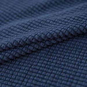 Fourniture d'usine tricoté trame spandex rayure plaid stretch polaire pour housse de canapé - Product Image 6