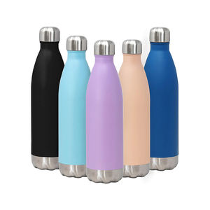 Gourde isotherme en acier inoxydable à double paroi avec logo personnalisé, 25oz/18oz/32oz, avec couvercle à bec verseur et paille 2-en-1, idéale pour les voyages - Product Image 5