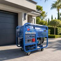 Générateur diesel Yuchai 12 kW YC12GF-3 18 kVA, prix usine, groupe électrogène diesel portable de type ouvert avec réservoir de 40 L