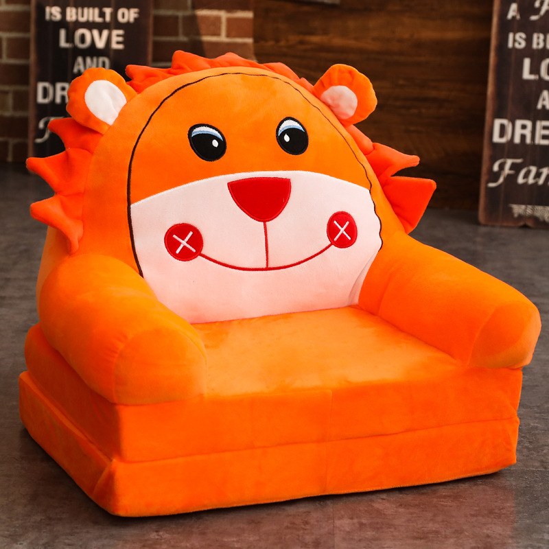 Lion orange à deux couches