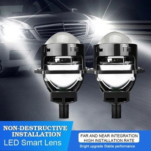 Lente LED de 3 Pulgadas, 75W, 30000 Lm, 6000K, 12V, Universal, para Modernizar y Mejorar los Faros Delanteros de Automóviles - Product Image 4