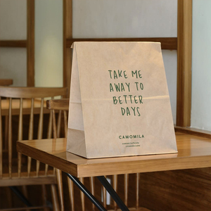Bolsa de embalaje de hamburguesas Kraft de grado alimenticio respetuoso con el medio ambiente impresa personalizada, bolsa de sándwich de <span class=keywords><strong>papel</strong></span> marrón recubierta de cera para patatas fritas, galletas de panadería - Product Image 4