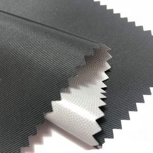 Transpirable 100% Poly Mechanical Stretch Calvary Twill Fabric Impermeable Poliéster Gabardina Tela con membrana de TPU - Product Image 4