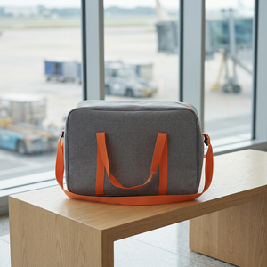 Borsa Termica Galileo 24 L con Rivestimento in Alluminio a Fiocchi di Neve, Poliestere 300D, Design Moderno Stampato in Sublimazione per Consegna di Vino e Cibo all'Aperto - Product Image 3