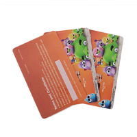 Tarjeta de Membresía Infantil de Dibujos Animados Personalizada, Impresión a Todo Color en PVC, Tarjeta de Fidelización para Cine y Teatro para Niños