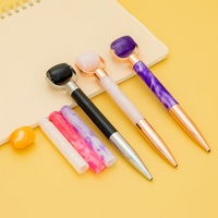 Stylo bille sport BLuxury en plastique, pointe 1,0 mm, logo personnalisé, stylo promotionnel, papeterie de bureau, multifonctionnel, massage