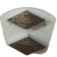 Disques abrasifs diamantés carrés de 10 mm à haute dureté Newgrind pour ponceuse à sol Rhino