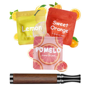 Diffusore di terapia dell'aroma meditazione Detox polmoni pipa smettere di fumare cosa per comprare attacchi di panico tubo di metallo respirazione collana inalatore - Product Image 1