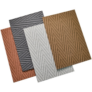 Cổ điển mây W dệt kết cấu mềm đá Veneer nội thất/ngoại thất tường trang trí vật liệu MCM linh hoạt đá tấm gạch mềm - Product Image 6