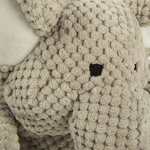 Juguetes para Perros Grandes Personalizados de Fábrica, Juguetes Interactivos de Peluche con Sonido, Elefante Gris Tejido, Juguetes Masticables para Perros de Nailon Sostenible - Product Image 2