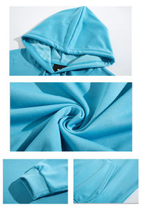 Nueva Sudadera con Capucha de Invierno, de Alta Calidad, de Algodón, Unisex, de Lujo, Informal, de Color Sólido, con Forro Polar Cálido, Versátil y Gruesa - Product Image 4