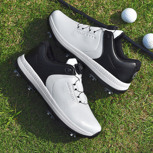 Chaussures <span class=keywords><strong>de</strong></span> <span class=keywords><strong>golf</strong></span> imperméables pour hommes, chaussures <span class=keywords><strong>de</strong></span> <span class=keywords><strong>golf</strong></span> professionnelles pour hommes, grande taille avec semelle extérieure <span class=keywords><strong>en</strong></span> caoutchouc 40-47 - Product Image 5