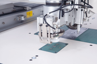 Máquina de Coser Industrial JUITA JTK9F-90AZ con Patrones Automatizados, Cabezal Giratorio de 360 Grados y Cuchilla de Corte en Frío