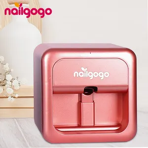 Nailgogo Professionele Nieuwste Mini Diy Beauty Magic Verf Digitale Inkjet Inkt Nail Printer