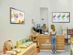 Tacteasy 55 inch Wall Mount kỹ thuật số Biển cảnh quan và chế độ chân dung màn hình quảng cáo được xây dựng trong CMS phần mềm hiển thị - Product Image 4