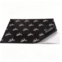 Vente en gros de tapis insonorisant pour voiture en caoutchouc butyle écologique et feuille d'aluminium, accessoires intérieurs de voiture, plaque d'amortissement