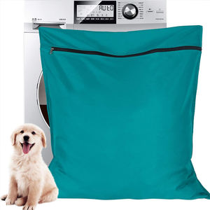 Nouveauté : Sac à linge pour animaux de compagnie, 1 paquet, empêche les poils d'animaux de bloquer la machine à laver, taille jumbo, sac à laver pour chien, chat, cheval, cobaye - Product Image 1