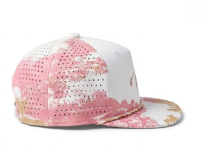 Casquette Snapback 5 Panneaux Personnalisée en Maille Perforée Découpée au Laser avec Broderie 3D en Relief, en Nylon, Style Sportif, Extérieur, Fête, Hip Hop, Tendance - Product Image 3