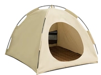 Haute qualité pliant respirant étanche Portable parc chat tente tipi lit pour animaux de compagnie chenil animaux lit tente Camping