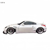 Nouveau kit carrosserie large RB pour 350Z avec pare-chocs avant en fibre de verre, lèvre avant et aileron de garde-boue – Fixation universelle par vis