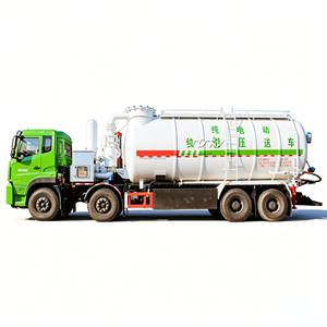 Famous Brand Blast Furnace <b>Dust</b> Transport Truck 8x4 Pneumatic Suction Discharge Truck For Metallurgy Plant - Product Image 1