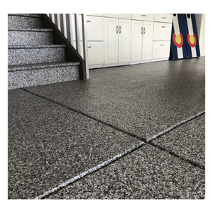 Rivestimento Epossidico Effetto Marmo Lucido per Pavimenti, Vernice Autolivellante per Calcestruzzo <span class=keywords><strong>con</strong></span> Sabbia Colorata, Rivestimento Liquido per Magazzini e Garage - Product Image 1
