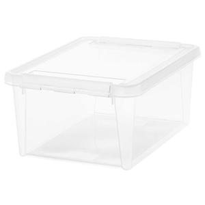 SmartStore <b>Plastic</b> Rectangle Home Storage <b>Box</b> 15L with Lid for Organizing Items - Product Image 1