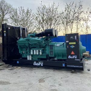 Générateur diesel d'occasion Cummins KTA38-G9 1000KW 1250KVA avec moteur PLC et alternateur - Product Image 2