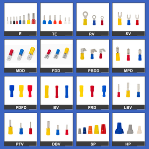 Клемма-гильза E7508 медная, нейлоновая, оцинкованная, квадратная, для соединения проводов, не термоусадочная, предварительно формованная - Product Image 6
