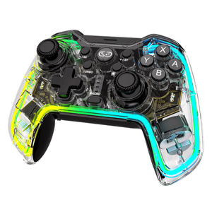 Controlador BT para Switch/PC/IOS/<span class=keywords><strong>Android</strong></span>/PS3/PS4 con botones traseros especiales Turbo y Clear <span class=keywords><strong>Gamepad</strong></span> inalámbrico BT - Product Image 2