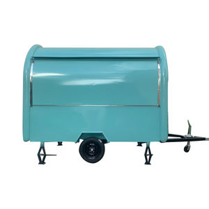 Food Truck Électrique Vintage Personnalisé avec Toit Relevable, Toit Ouvert Latéral, Remorque de Restauration Rapide, Food Van Rétro - Product Image 5