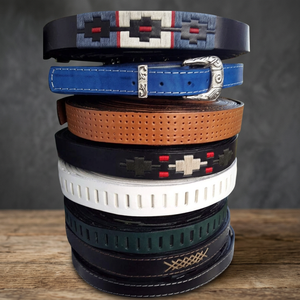 Ceinture de fête pour homme en cuir de vachette de haute qualité à motif écossais, avec logo personnalisé imprimé, boucle carrée en acier 3D, robuste et imperméable - Product Image 3