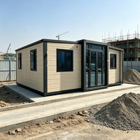 Conteneurs Extensibles Écologiques 20FT 40FT à Faible Teneur en Carbone – Panneaux Préfabriqués pour Dortoirs de Chantier