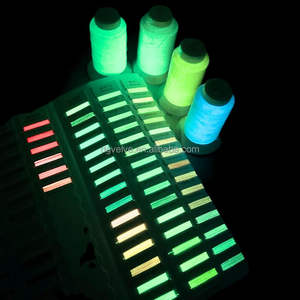 <span class=keywords><strong>Hilo</strong></span> <span class=keywords><strong>de</strong></span> Bordar Fosforescente que Brilla en la Oscuridad, <span class=keywords><strong>de</strong></span> Alta Luminosidad, Colorido, <span class=keywords><strong>de</strong></span> Poliéster, Grado Industrial, a Granel, para Coser - Product Image 1