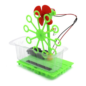 Juego de máquina de burbujas DIY, juguete científico de plástico para niños, modelo educativo para niños de 8 a 13 años, unisex - Product Image 4
