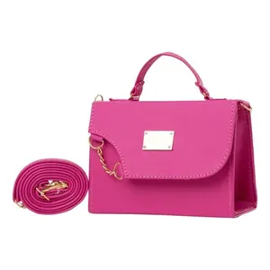 Bolso Bandolera Gadea Buganvilia para Mujer, PU, Asa Única, Cierre de Cremallera, Cadenas, Bolso de Hombro Moderno para Todas las Temporadas - Product Image 1