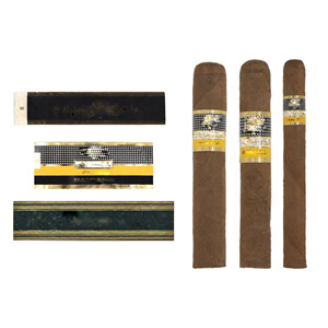 Fabricação Profissional de Etiquetas Personalizadas para Charutos com Impressão em Ouro e Relevo - Product Image 1